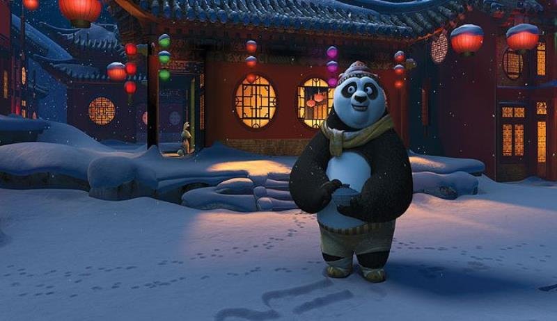 Kung Fu Panda slaví svátky