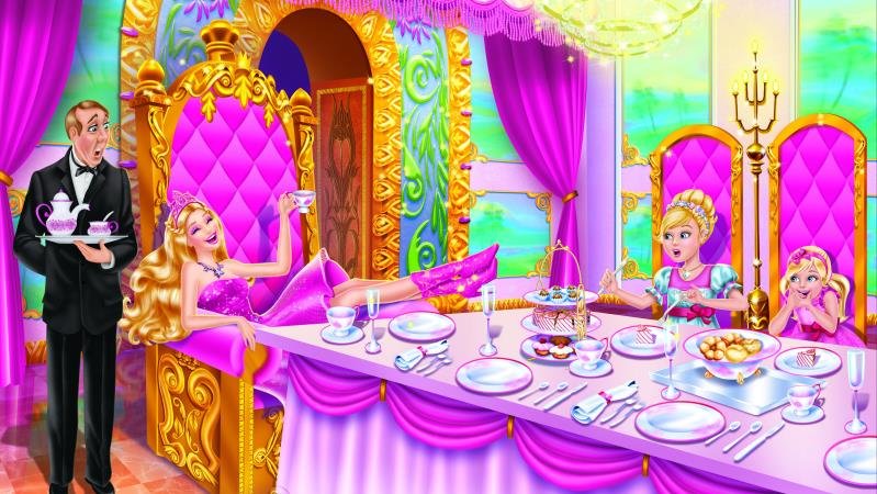 Barbie ™ Princezna a zpěvačka