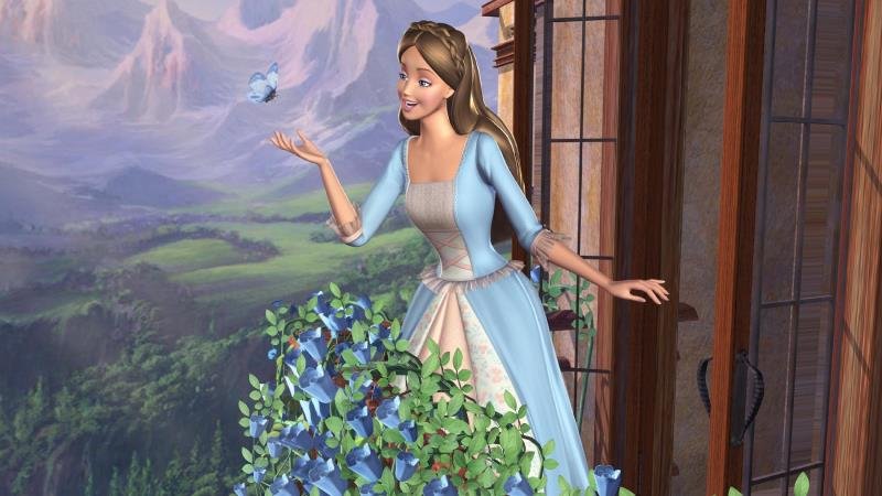 Barbie jako Princezna a Švadlenka