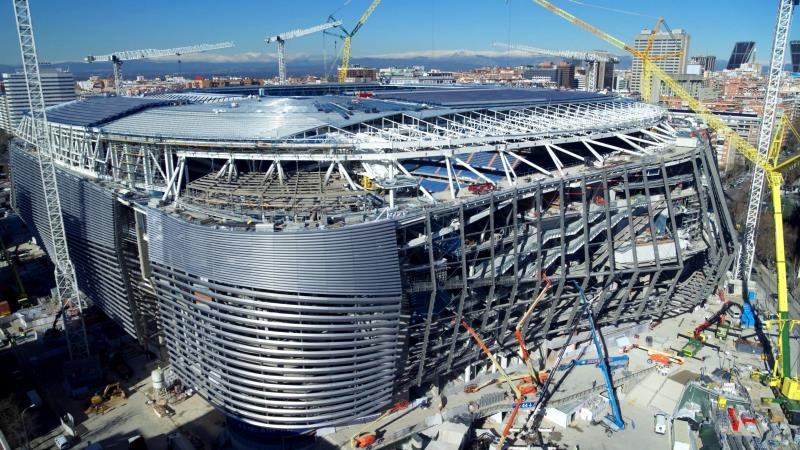 Fotbalový stadion Realu Madrid