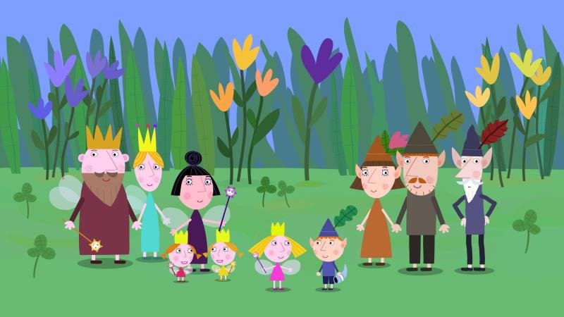 Maličké království Bena a Holly - Vílí královský piknik! / Jak rozveselit Gastona